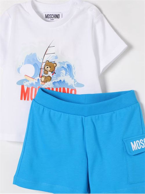 Completo in cotone Teddy Toy Moschino MOSCHINO KIDS | MUG01ELAA42/83542
